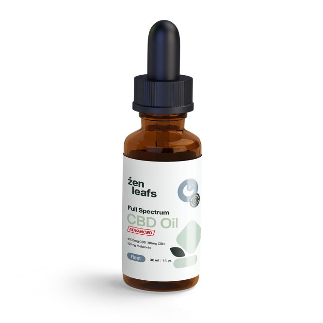 Full Spectrum CBD Oil Advanced for Rest 4000mg