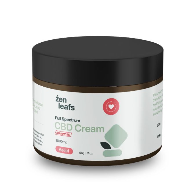 Full Spectrum CBD & THC Pain Cream 2000mg